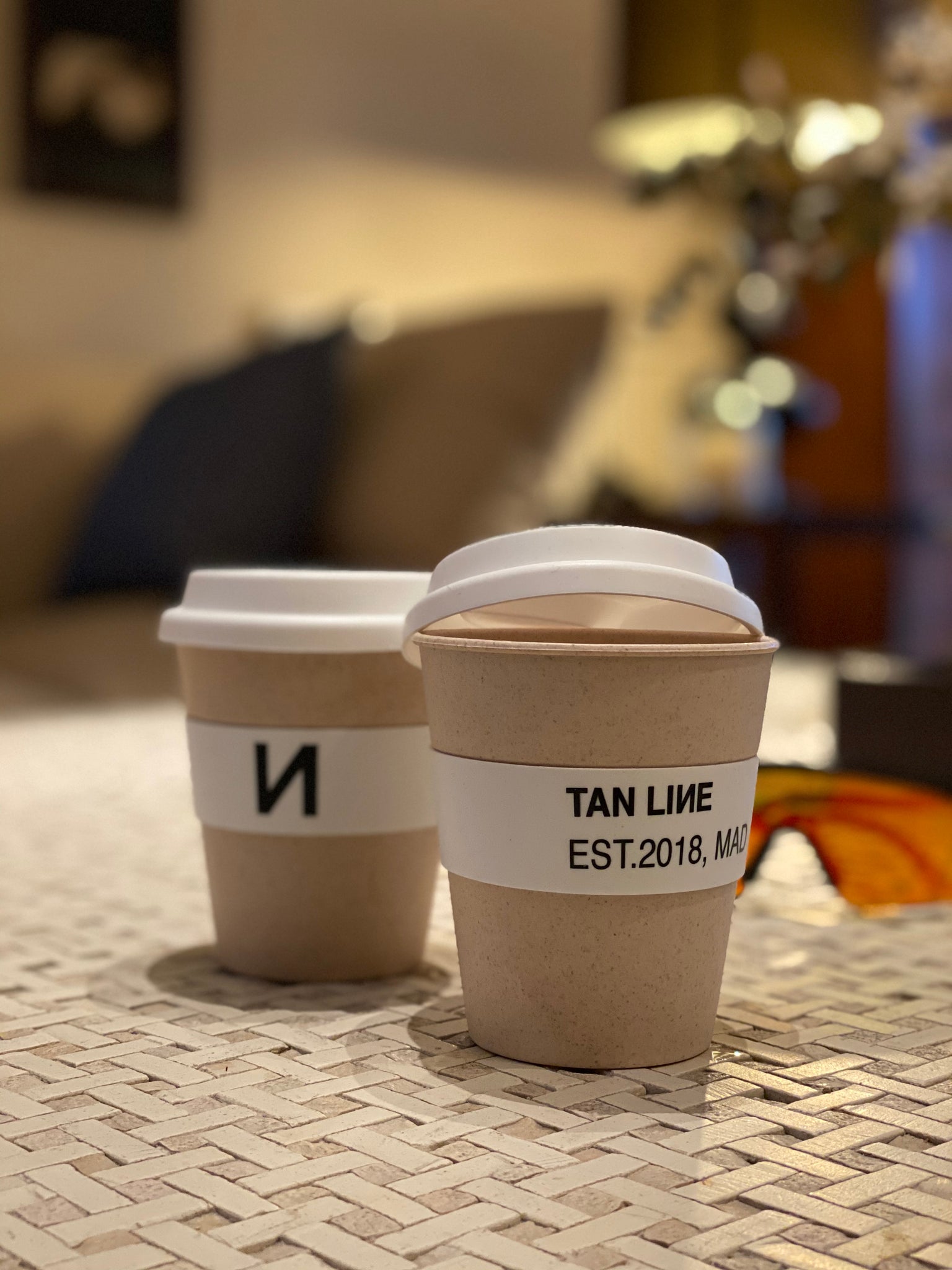 Bamboo coffee cup