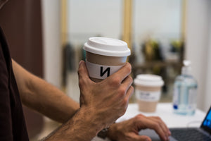Bamboo coffee cup