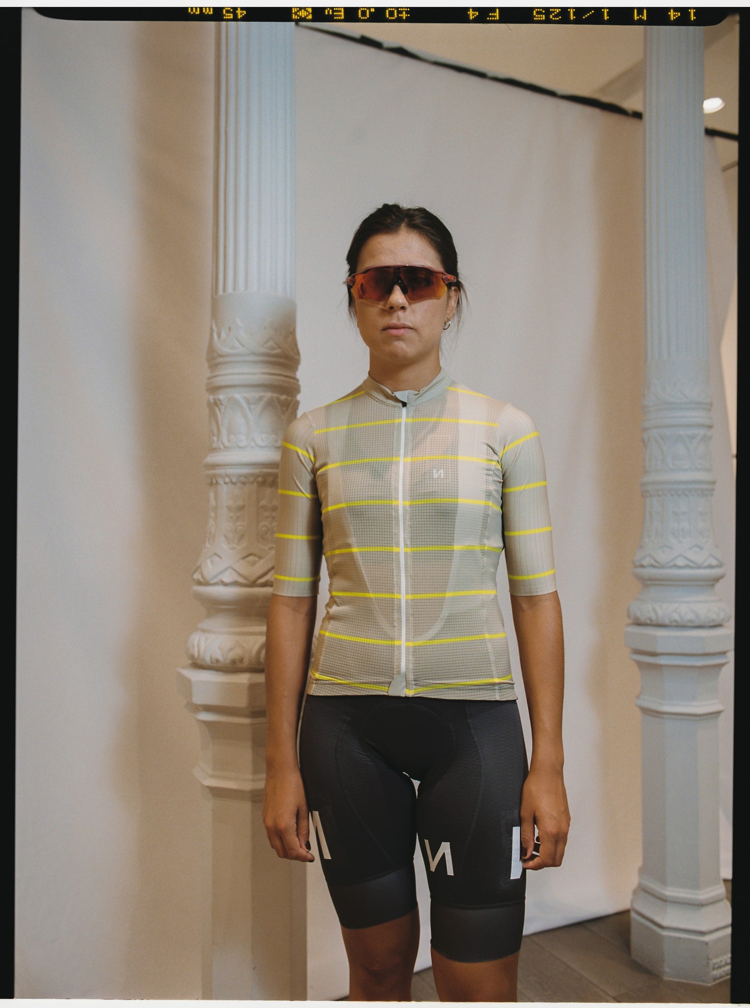 SuperB jersey ~ Khaki Striped