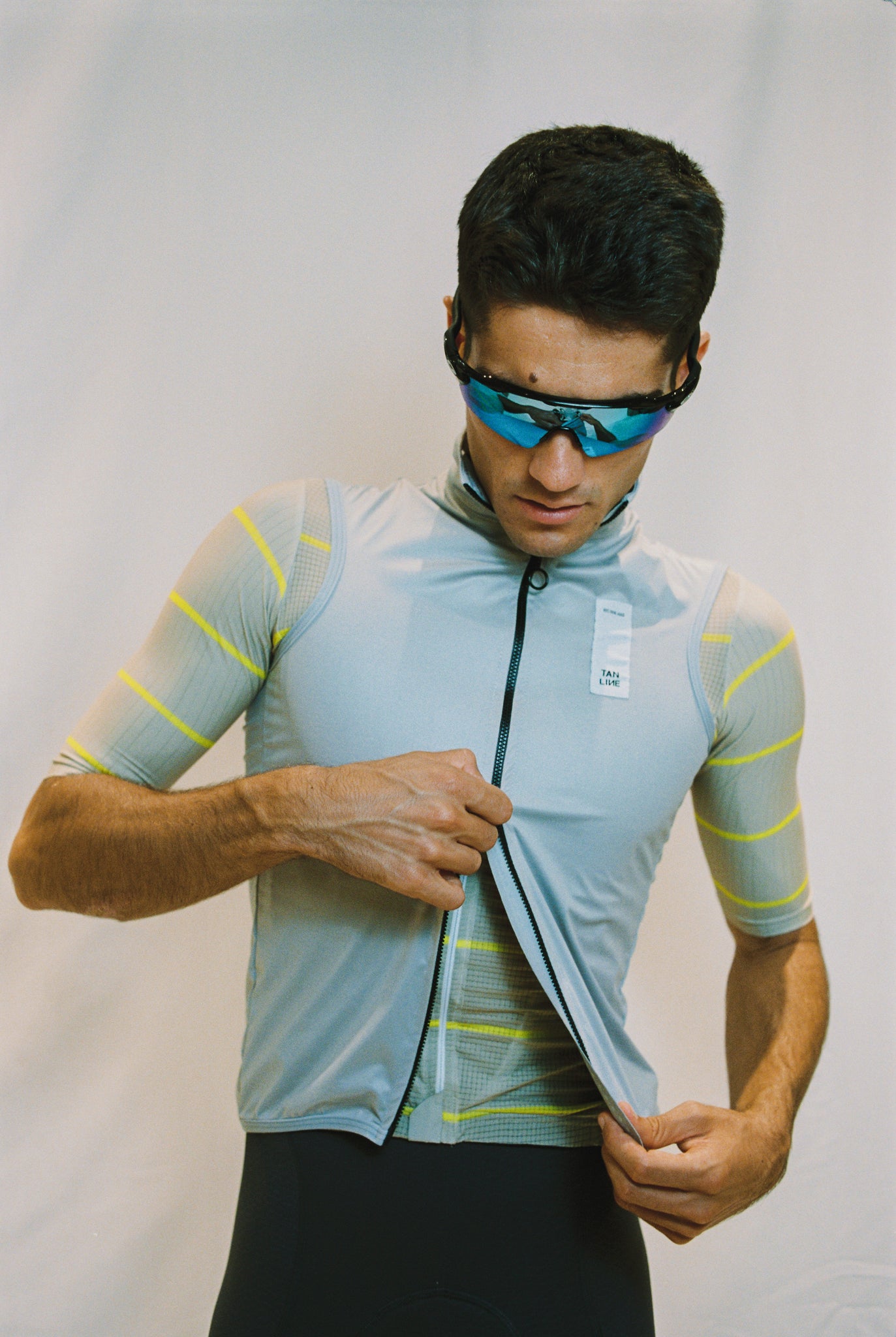 SuperB jersey ~ Khaki Striped