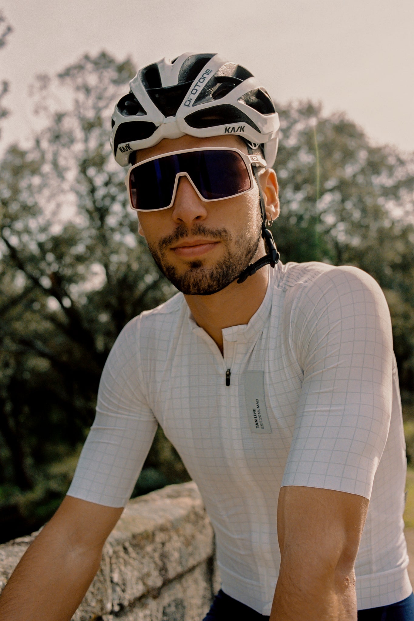 Masterpiece jersey  ~ Tattersall White